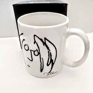 Beatles John Lennon Signed Mug NIB